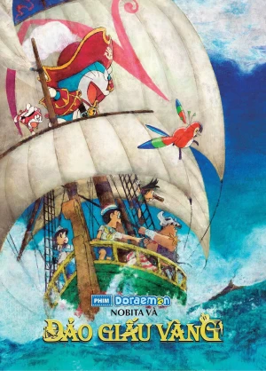 Xem phim Doraemon Movie 38: Nobita và Đảo Giấu Vàng