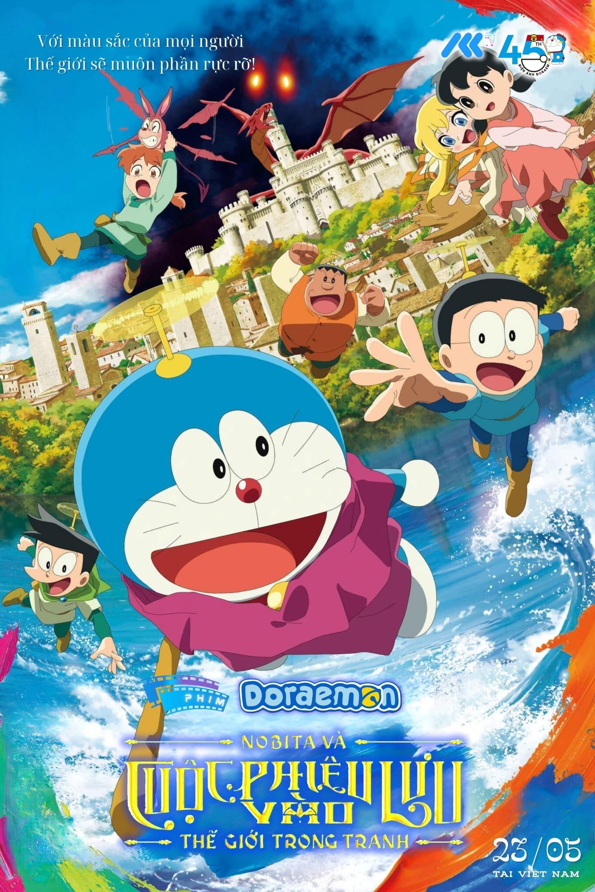 Xem phim Doraemon: Nobita Và Cuộc Phiêu Lưu Vào Thế Giới Trong Tranh